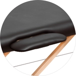 Składany stół do masażu REFLEX - podłokietniki boczne w zestawie