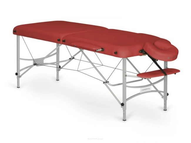 Składany stół do masażu - Panda Al Pro - kolor 512 red