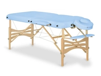 Składany stół do masażu - Panda Pro - kolor 505 sky blue