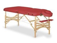 Składany stół do masażu - Panda Pro - kolor 512 red