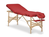 Składany stół do masażu - Panda Plus Pro - kolor 512 red