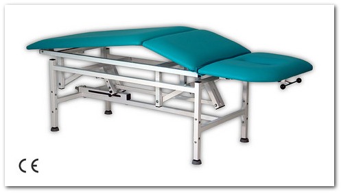 Stacjonarny stół do masażu i rehabilitacji SR-3-Ł / STUDIO Ł z łamanym leżyskiem