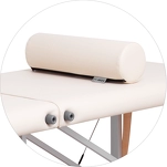 Składany stół do masażu PROMASTER ALU ULTRA - wałek 15x50 cm w zestawie