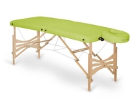 Składany stół do masażu Colibra - tapicerka Long Life - kolor nr 503 limone