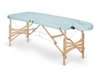 Składany stół do masażu Colibra - tapicerka Long Life - kolor nr 505 sky blue