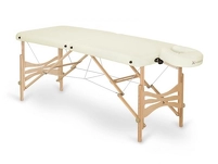 Składany stół do masażu Colibra - tapicerka Long Life - kolor nr 511 cream