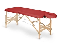 Składany stół do masażu Colibra - tapicerka Long Life - kolor nr 512 red