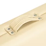 Balance stół składany do masażu aluminiowy 2 segmentowe cream - 12
