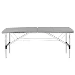 Stół składany do masażu aluminiowy komfort Activ Fizjo 3 segmentowy szary - 3