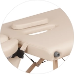 Składany stół do masażu PREMIUM Pro 80 - dodatkowy otwór na twarz w standardzie