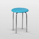 Taboret chrom
