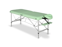 Składany stół do masażu aluminiowy Panda Al kolor 22 - pistacjowy