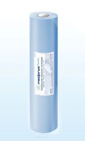 Podkłady higieniczne 2-warstwowe Mustaf w kolorze niebieskim