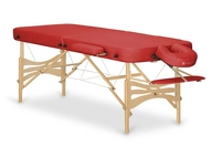 Składany stół do masażu Gallo - kolor nr red
