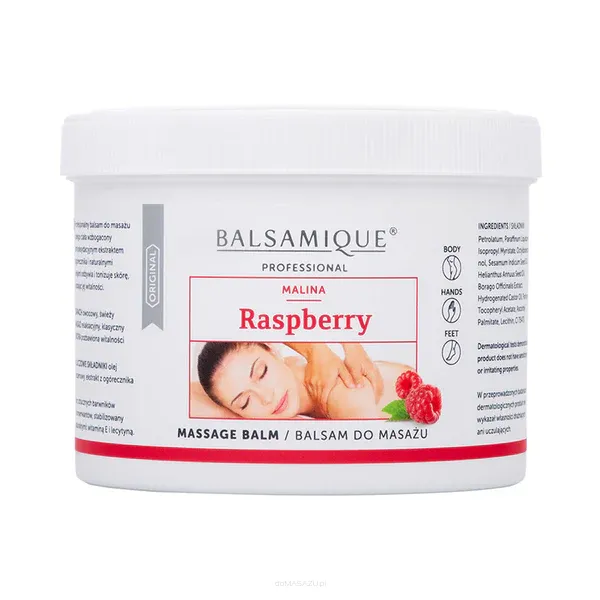 Balsam do masażu MALINA - Balsamique