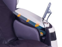 Fotel masujący PW 720 - masaż przedramion za pomocą poduszek powietrznych