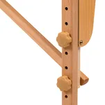 Stół składany do masażu drewniany Balance 2 segmentowe czarny - 11