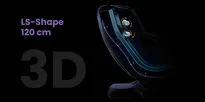 Schemat mechanizmu masazu LS-Shape w fotelu Pro-Wellness PW630t.