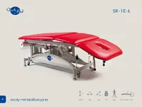 Rehabilitacyjny stół stacjonarny SR-1E-Ł z regulacja elektryczną. 