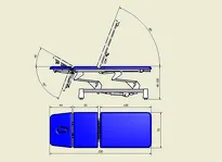Stół stacjonarny SS-03 wymiary