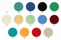 Wzornik kolorystyczny tapicerki Standard