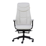 Fotel biurowy z masażem PW 240 - biały