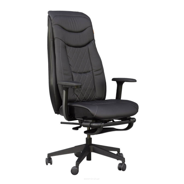 Fotel biurowy z masażem PW 240 - czarny