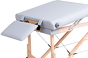 Stabilny, drewniany, składany stół do masażu COSMO, 4-segmentowy. 