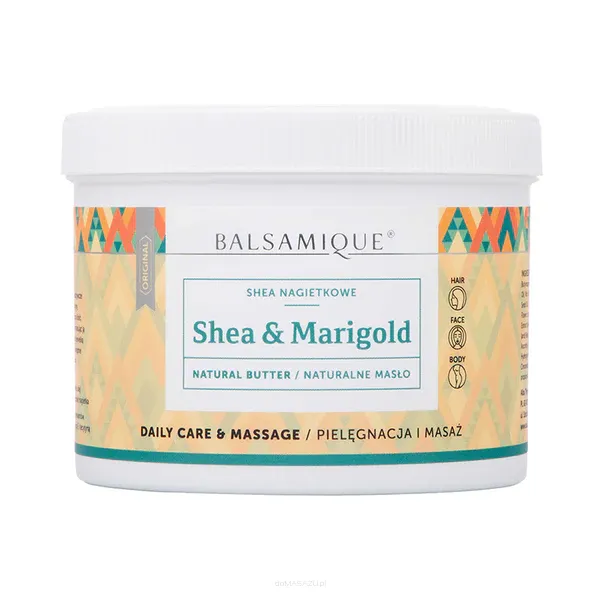 Naturalne masło nagietkowe - Shea & Marigold - Balsamique