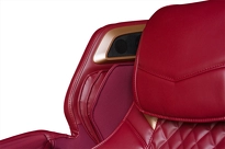 Fotel PW 530 w kolorze czerwonym