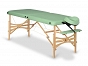 Stół składany do masażu drewniany Panda kolor 22 - pistacjowy
