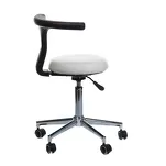Taboret medyczny z podłokietnikiem BD-Y915 Biały - 3