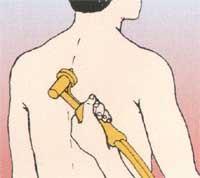 Masażer Aguavibron - masaż całego kręgosłupa