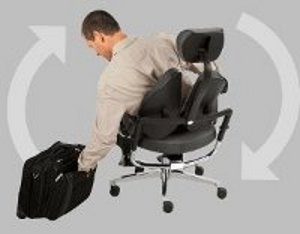 Fotel biurowy - HUGM efekt