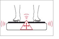 Platforma wibracyjna Bodyhelp - wibracje spiralne