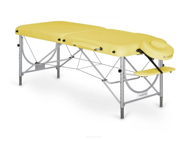 Składany stół do masażu - Medsport Pro - kolor 501 fresh yellow