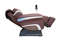 Fotel masujący Europa 4 3D Plus z masażerem 3D - w pozycji rozłożonej
