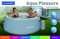 Ogrodowa wanna z hydromasażem Lanaform Aqua Pleasure