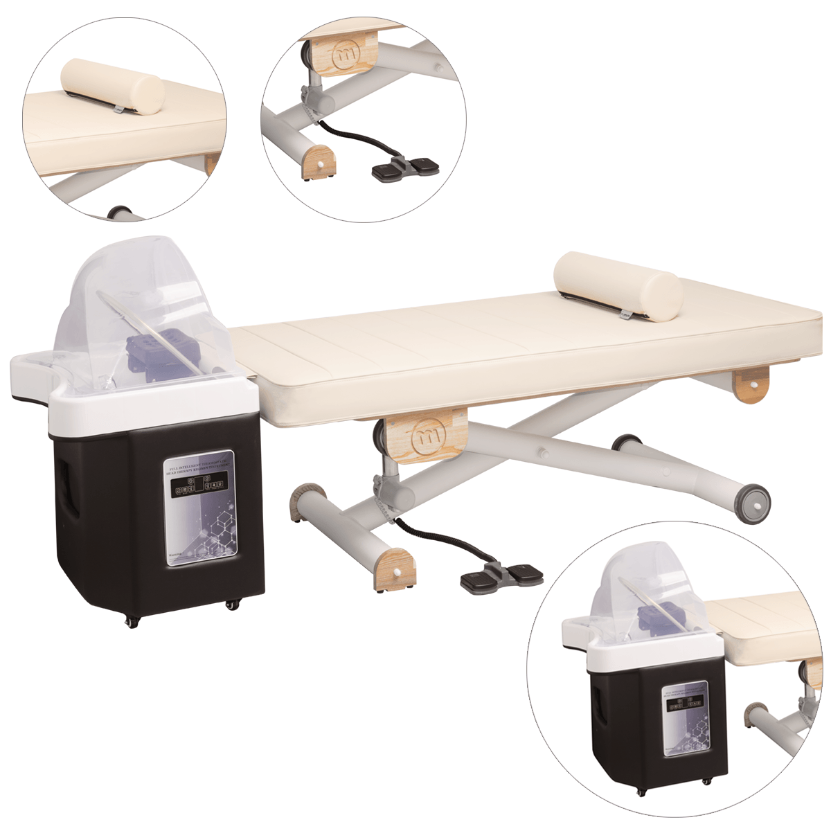 Łóżko do Head SPA Zen Lift AQUA MAX z myjką ceramiczną