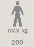 Maksymalna waga użytkownika stołu