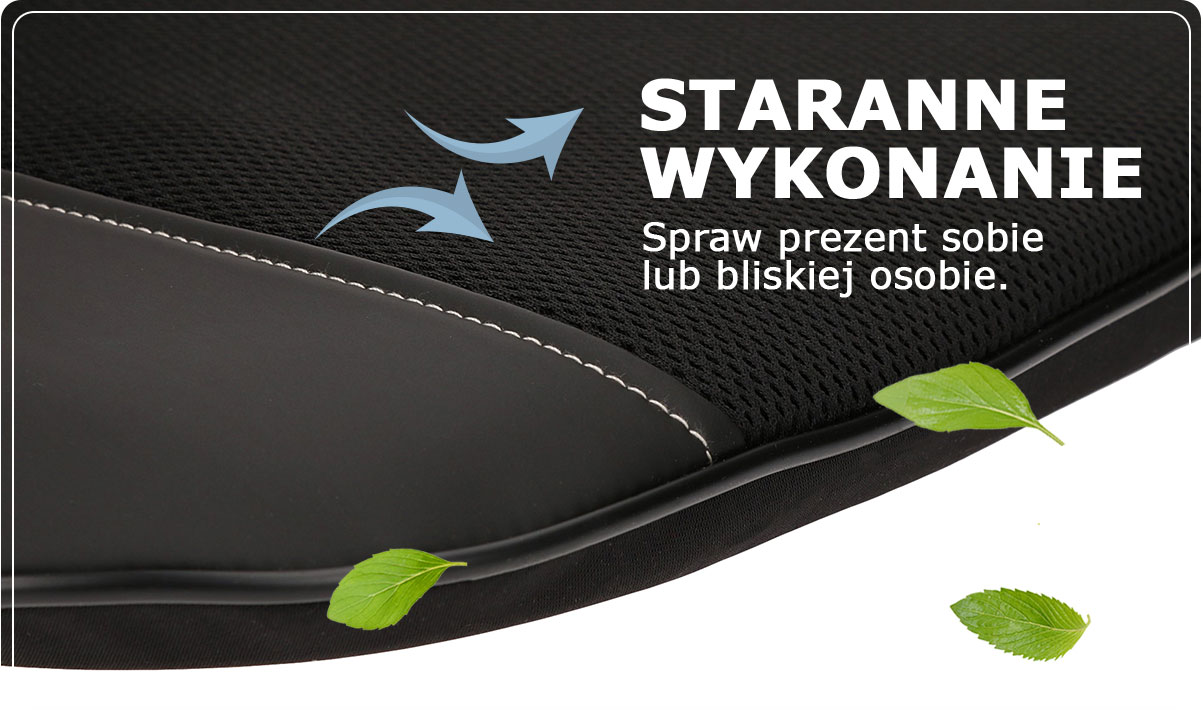 Staranne wykonanie maty masującej MEDIVON CF-2606-PK