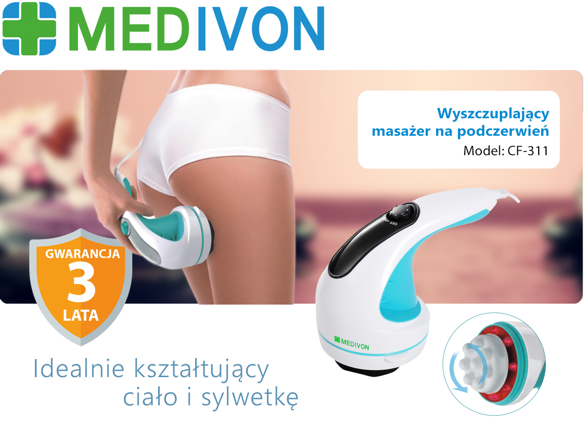 Wyszczuplający masażer CF-311+