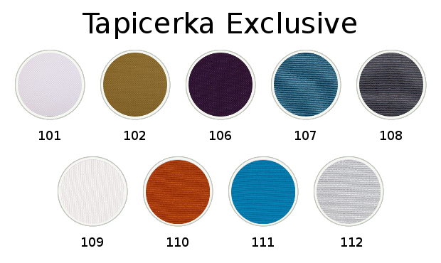 Tapicerka Exlusive dla produktów marki Juventas
