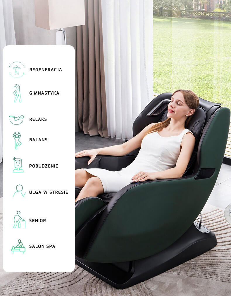 Programy automatyczne w fotelu z masażem PW 430