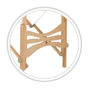 Stelaż stołu do masażu Collibra wykonany z wysokiej jakości drewna bukowego